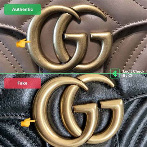 gg bag fake|gucci marmont bag real.